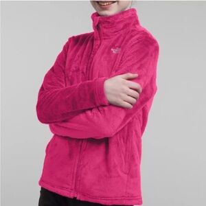 North Face Osolita Fleece Jacket. Color - Mr Pink. Sz XL (girls 18)/adult M NWOT